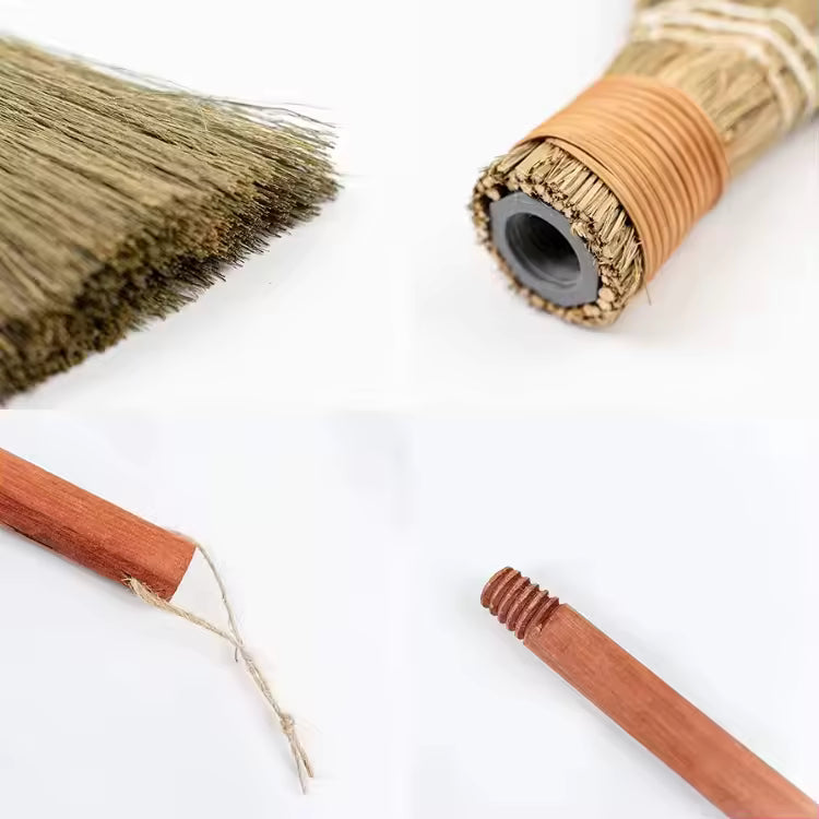 High Quality Natural Grass Broom/Wedding Broom/Jumping Broom Home Decoration