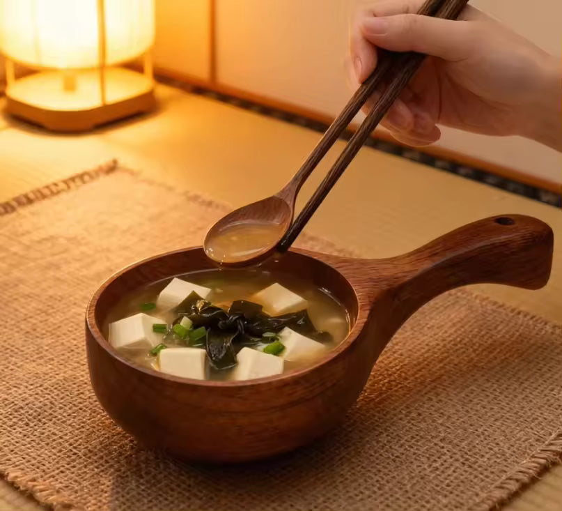 Extra-large Wooden Spoon Noodle Ramen Wooden Spoons Creative Wooden Soup Spoon For Meal